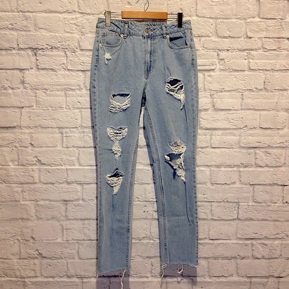H&M Denim - H&M Divided distressed jeans